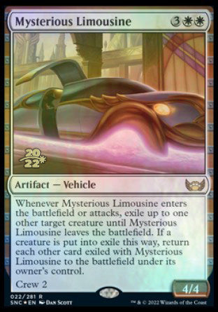 Mysterious Limousine [Streets of New Capenna Prerelease Promos] | Rook's Games and More