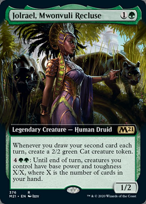 Jolrael, Mwonvuli Recluse (Extended Art) [Core Set 2021] | Rook's Games and More