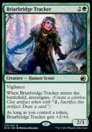 Briarbridge Tracker (Promo Pack) [Innistrad: Midnight Hunt Promos] | Rook's Games and More