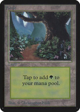 Forest (B) [Limited Edition Alpha] | Rook's Games and More
