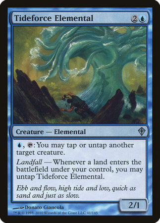 Tideforce Elemental [Worldwake] | Rook's Games and More