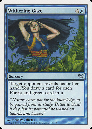 Withering Gaze [Ninth Edition] | Rook's Games and More
