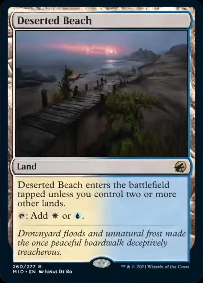Deserted Beach [Innistrad: Midnight Hunt] | Rook's Games and More