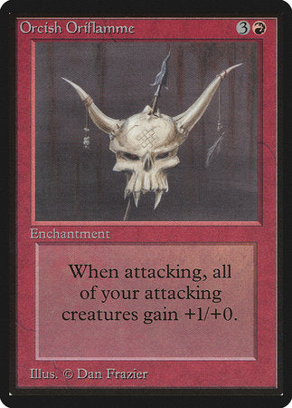 Orcish Oriflamme [Limited Edition Beta] | Rook's Games and More