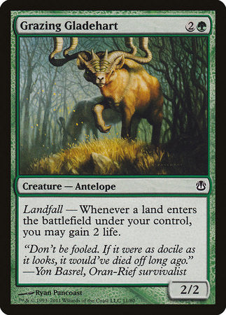 Grazing Gladehart [Duel Decks: Ajani vs. Nicol Bolas] | Rook's Games and More