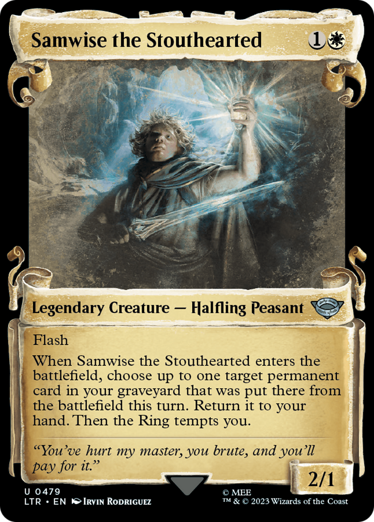 Samwise the Stouthearted [The Lord of the Rings: Tales of Middle-Earth Showcase Scrolls] | Rook's Games and More