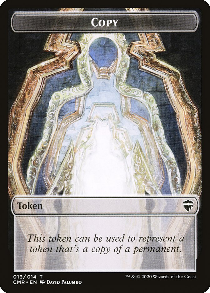 Copy (013) // Spirit Double-sided Token [Commander Legends Tokens] | Rook's Games and More