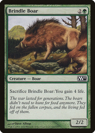 Brindle Boar [Magic 2011] | Rook's Games and More