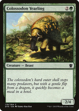 Colossodon Yearling [Dragons of Tarkir] | Rook's Games and More