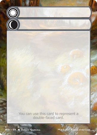 Helper Card (5/9) [Innistrad: Midnight Hunt Tokens] | Rook's Games and More