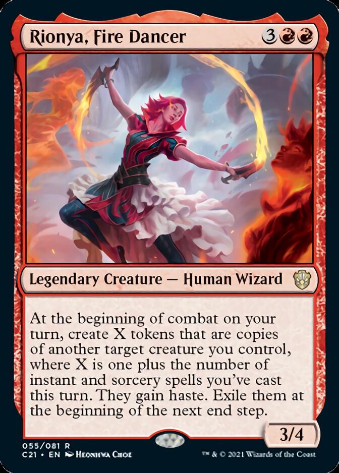 Rionya, Fire Dancer [Commander 2021] | Rook's Games and More