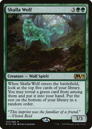 Skalla Wolf [Core Set 2019] | Rook's Games and More
