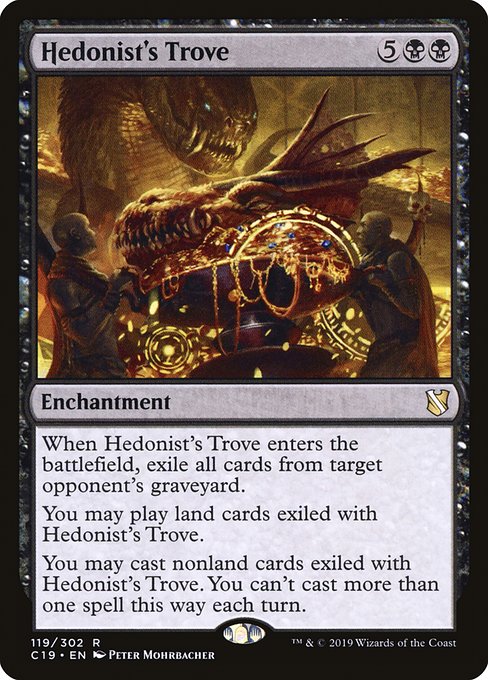 Hedonist's Trove [Commander 2019] | Rook's Games and More
