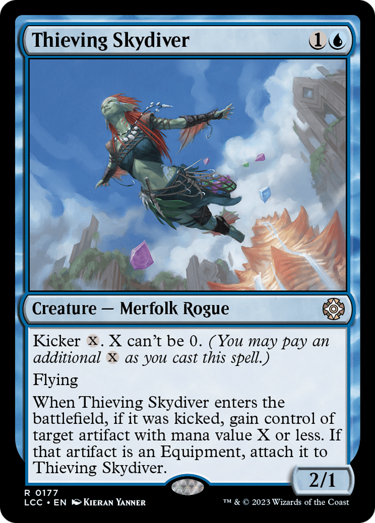 Thieving Skydiver [The Lost Caverns of Ixalan Commander] | Rook's Games and More