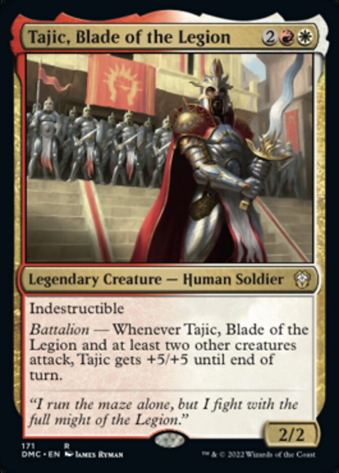 Tajic, Blade of the Legion [Dominaria United Commander] | Rook's Games and More