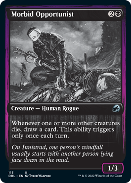 Morbid Opportunist [Innistrad: Double Feature] | Rook's Games and More