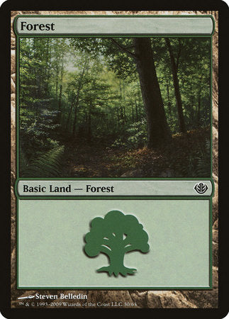 Forest (30) [Duel Decks: Garruk vs. Liliana] | Rook's Games and More