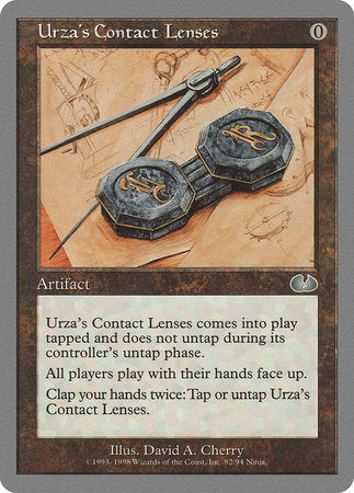 Urza's Contact Lenses [Unglued] | Rook's Games and More