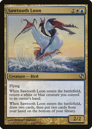 Sawtooth Loon [Duel Decks: Venser vs. Koth] | Rook's Games and More