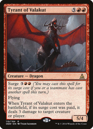 Tyrant of Valakut [Oath of the Gatewatch] | Rook's Games and More