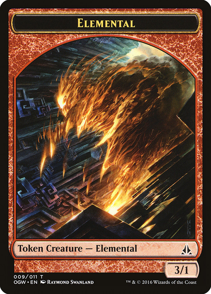 Elemental (009/011) [Oath of the Gatewatch Tokens] | Rook's Games and More