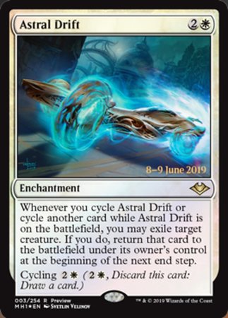 Astral Drift (Alternate Art) [Modern Horizons Promos] | Rook's Games and More