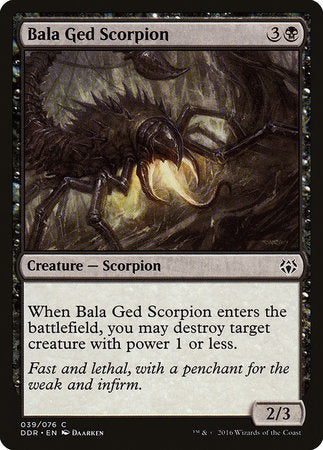 Bala Ged Scorpion [Duel Decks: Nissa vs. Ob Nixilis] | Rook's Games and More