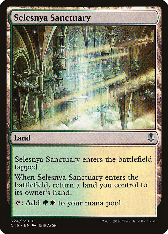 Selesnya Sanctuary [Commander 2016] | Rook's Games and More