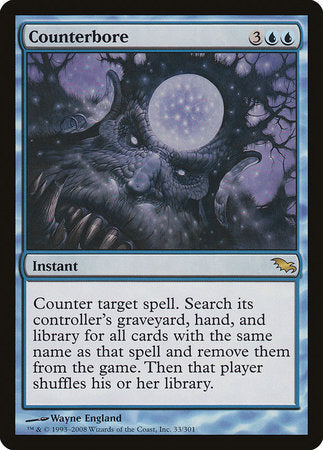 Counterbore [Shadowmoor] | Rook's Games and More