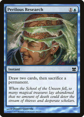 Perilous Research [Modern Masters]