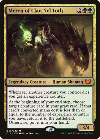 Meren of Clan Nel Toth [Commander 2015] | Rook's Games and More