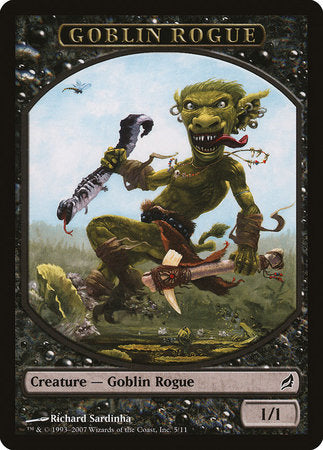 Goblin Rogue Token [Lorwyn Tokens] | Rook's Games and More