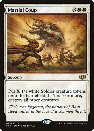 Martial Coup [Commander 2014] | Rook's Games and More