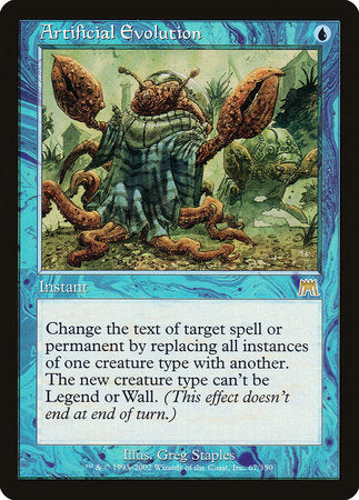 Artificial Evolution [Onslaught] | Rook's Games and More