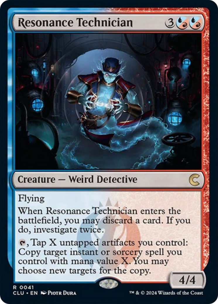 Resonance Technician [Ravnica: Clue Edition] | Rook's Games and More
