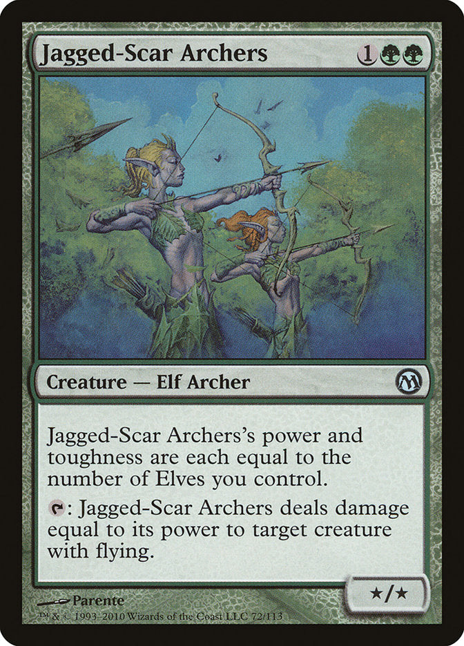 Jagged-Scar Archers [Duels of the Planeswalkers] | Rook's Games and More