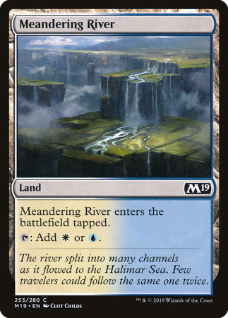 Meandering River [Core Set 2019] | Rook's Games and More