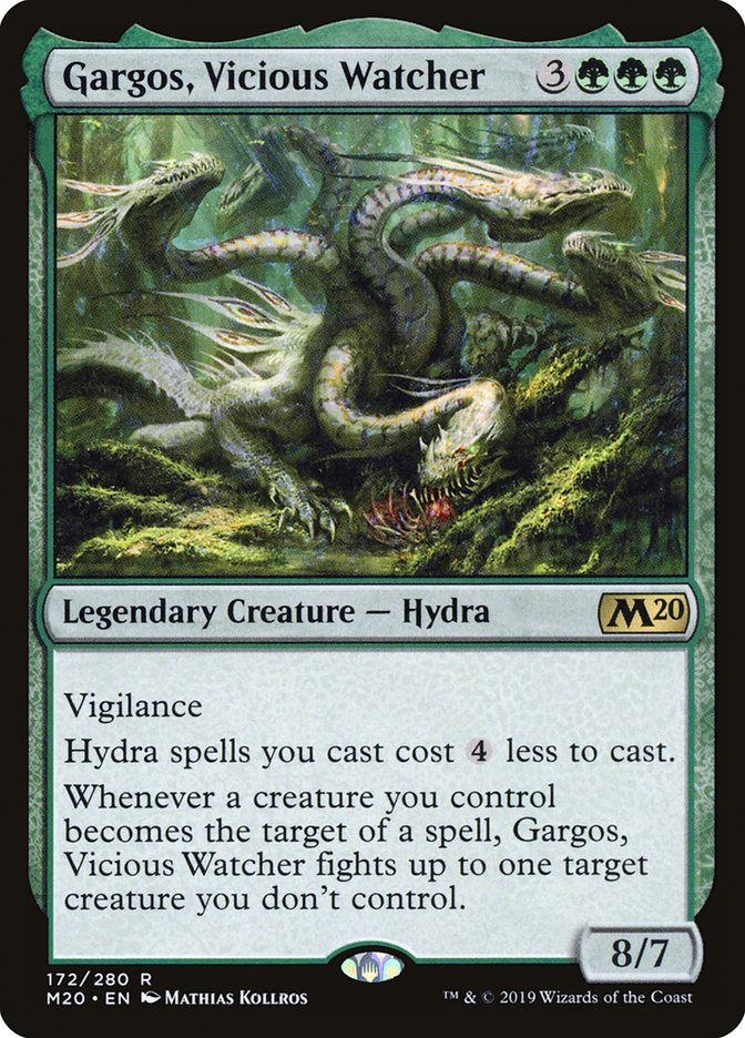 Gargos, Vicious Watcher [Core Set 2020] | Rook's Games and More