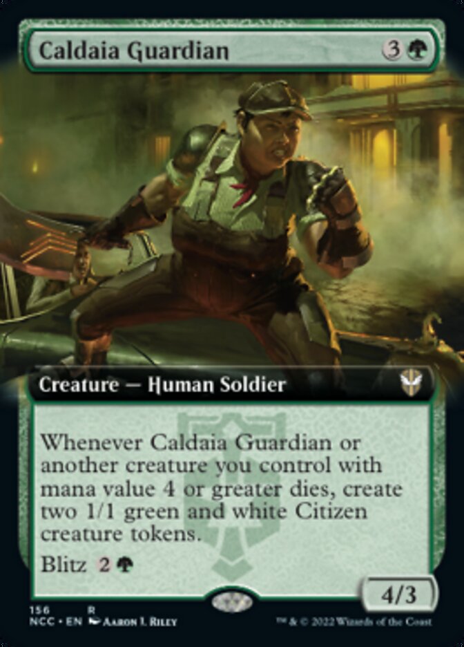 Caldaia Guardian (Extended Art) [Streets of New Capenna Commander] | Rook's Games and More