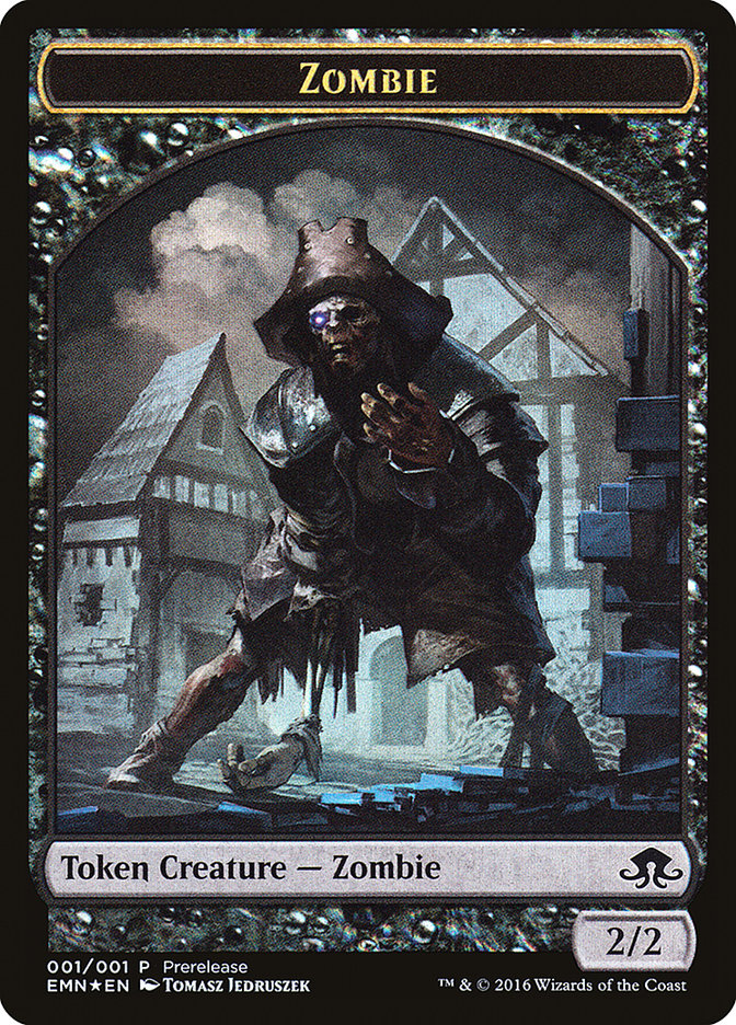 Zombie // Zombie  [Eldritch Moon Prerelease Promos] | Rook's Games and More