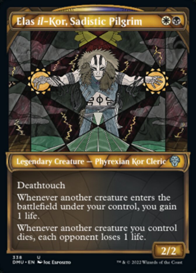 Elas il-Kor, Sadistic Pilgrim (Showcase Textured) [Dominaria United] | Rook's Games and More