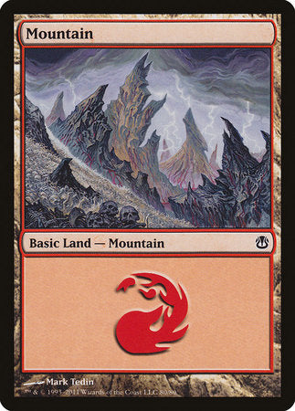 Mountain (80) [Duel Decks: Ajani vs. Nicol Bolas] | Rook's Games and More