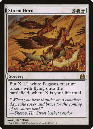 Storm Herd [Commander 2011] | Rook's Games and More