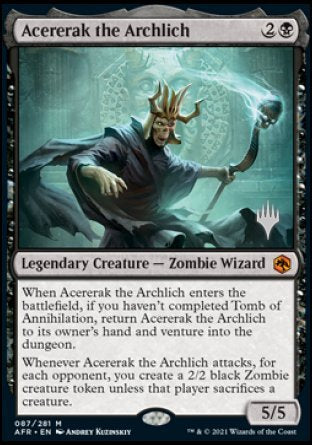 Acererak the Archlich (Promo Pack) [Dungeons & Dragons: Adventures in the Forgotten Realms Promos] | Rook's Games and More