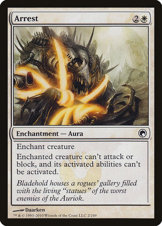 Arrest [Scars of Mirrodin] | Rook's Games and More