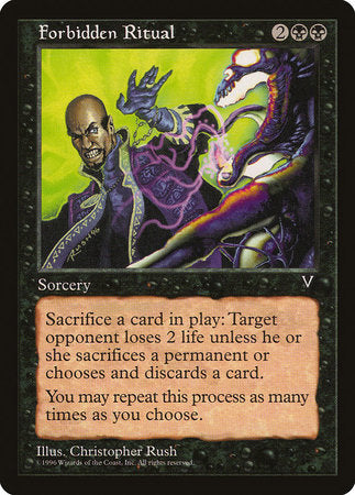 Forbidden Ritual [Visions] | Rook's Games and More