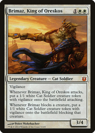 Brimaz, King of Oreskos [Born of the Gods] | Rook's Games and More