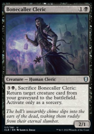 Bonecaller Cleric [Commander Legends: Battle for Baldur's Gate] | Rook's Games and More