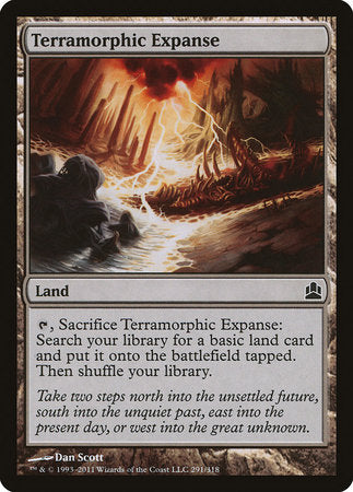 Terramorphic Expanse [Commander 2011] | Rook's Games and More