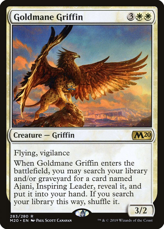 Goldmane Griffin [Core Set 2020] | Rook's Games and More